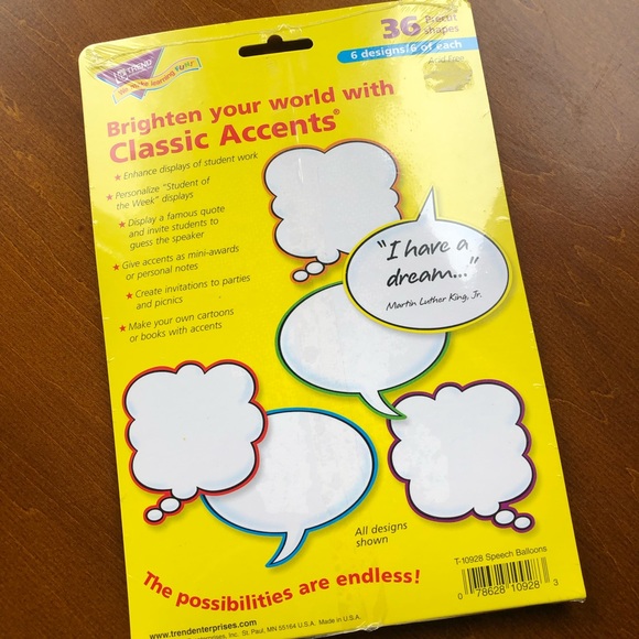 Precut speech bubbles - 36 piece - Picture 2 of 2